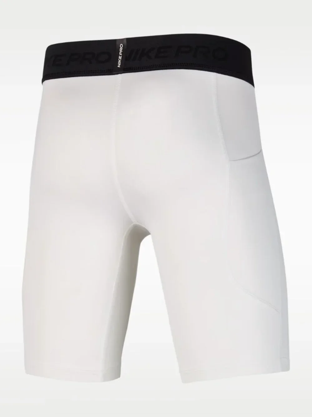 NEW Nike Pro Dri-FIT Long Leg Cell Phone Pocket Compression Boxer Brief Shorts L